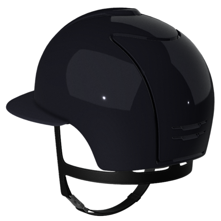 Casque Kep 2.0 Visière Polo Grille Argent MARINE