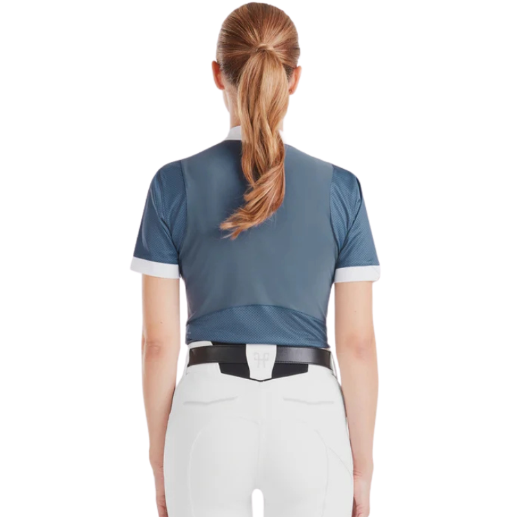 Chemise Horse Pilot Manches Courtes Aerolight Vintage indigo dos