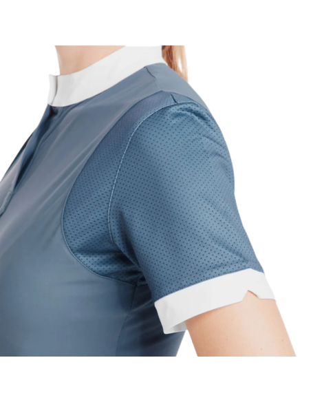 Chemise Horse Pilot Manches Courtes Aerolight Vintage indigo manche