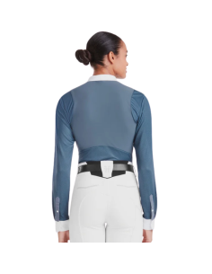 Chemise Horse Pilot Manches Longues Aerolight Vintage indigo face 2