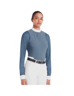 Chemise Horse Pilot Manches Longues Aerolight Vintage indigo face