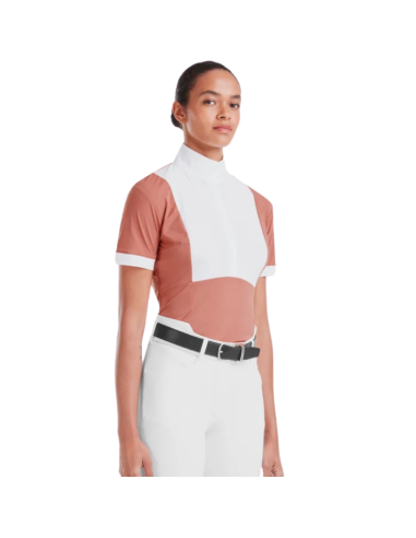 Chemise Horse Pilot Manches Courtes Monica Blanc