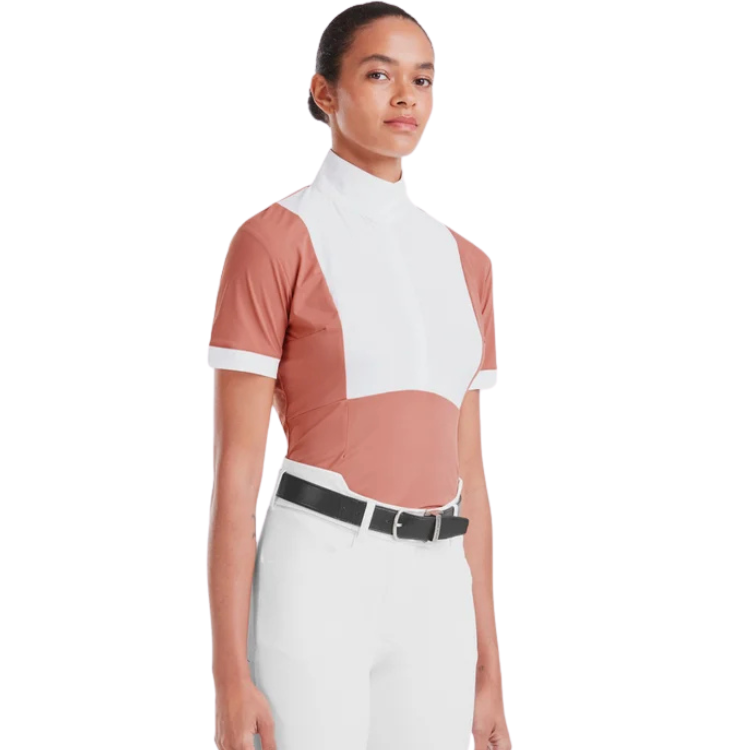 Chemise Horse Pilot Manches Courtes Monica Brick dust face