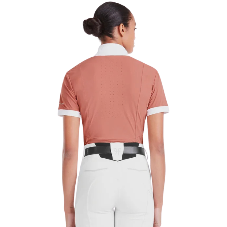 Chemise Horse Pilot Manches Courtes Monica Brick dust dos