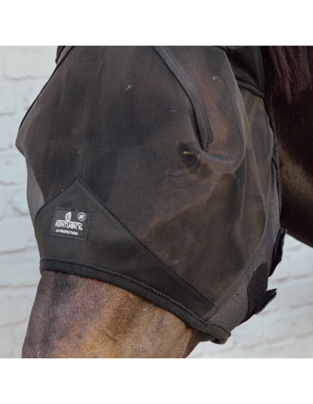Masque Anti-Mouches Kentucky Soundless Noir Détail