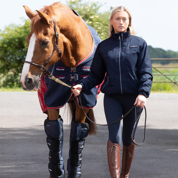 Vestes Premier Equine Pro Rider Waterproof Marine