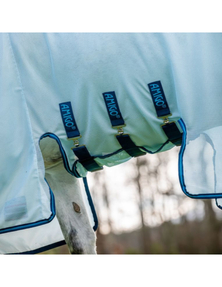 Chemise Horseware Amigo Bug Buster bleu azure/bleu electrique