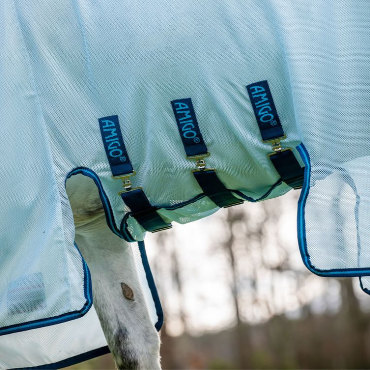 Chemise Horseware Amigo Bug Buster bleu azure/bleu electrique