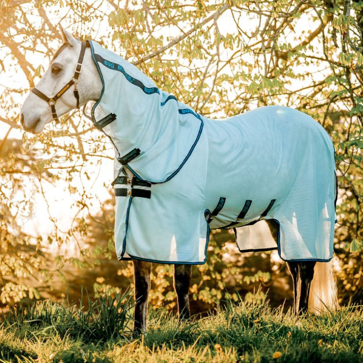 Chemise Horseware Amigo Bug Buster bleu azure/bleu electrique