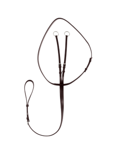 Martingale Premier Equine Réglable Santadi Noir 2