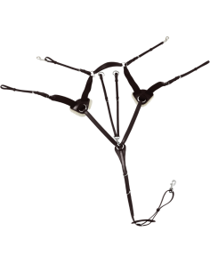 Collier De Chasse Premier Equine 5 Points Invorio Noir 2