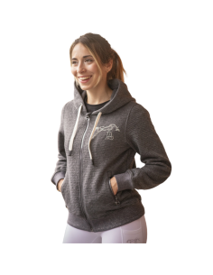 Penelope Tressy Flock Sweat Grey