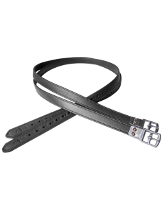 Dy'on Soft Premium Leather Leggings Black