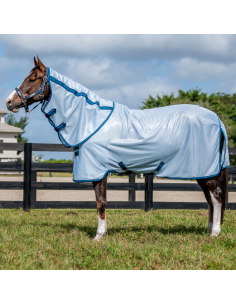 Chemise Horseware Amigo Bug Plus Bleu azur/bleu électrique 2