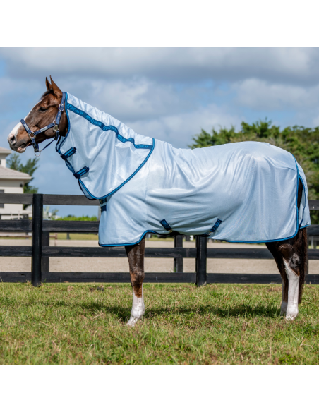 Chemise Horseware Amigo Bug Plus Bleu azur/bleu électrique