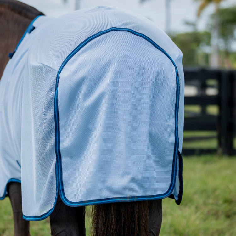 Chemise Horseware Amigo Bug Plus Bleu azur/bleu électrique