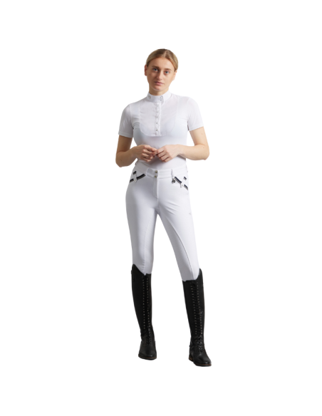 Pantalon Premier Equine Coco Novo Full Grip Blanc