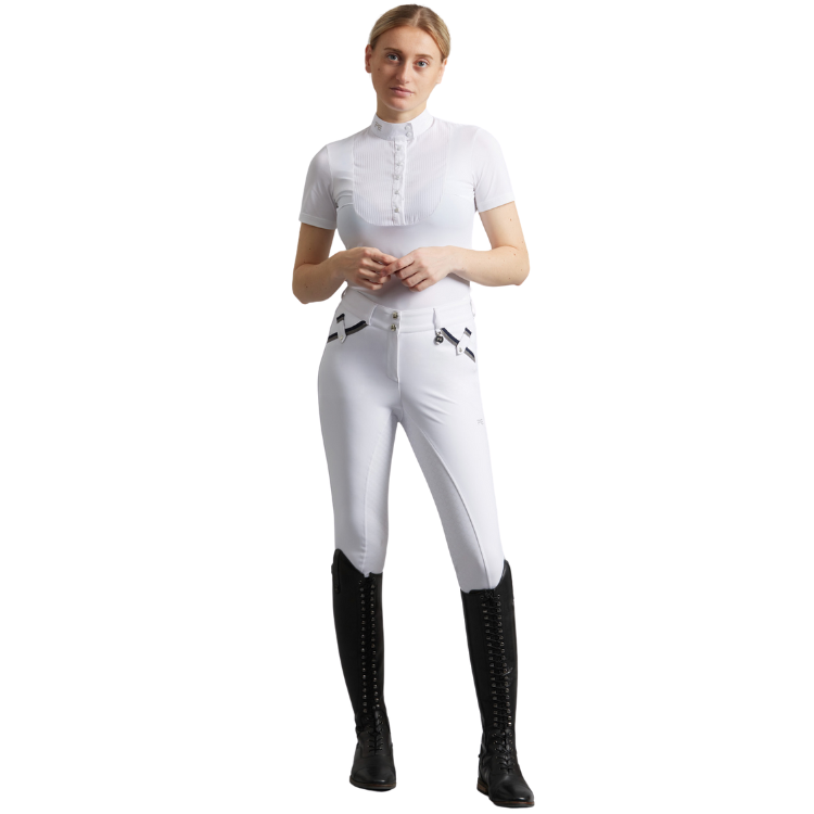 Pantalon Premier Equine Coco Novo Full Grip Blanc