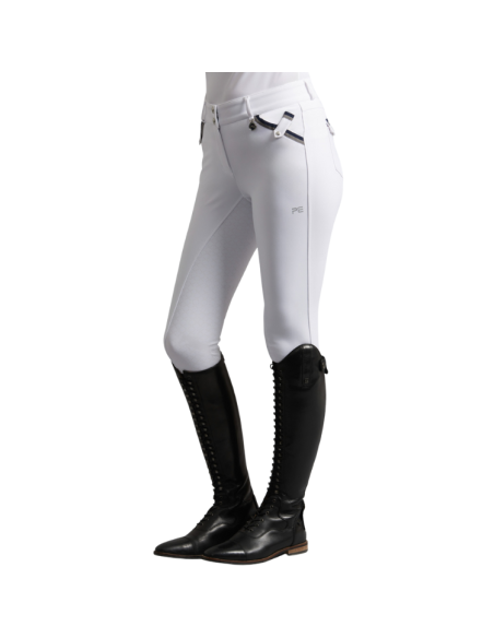 Pantalon Premier Equine Coco Novo Full Grip Blanc