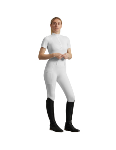 Legging Premier Equine Full Grip Luceo Blanc