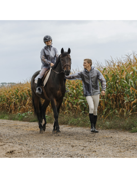 Imperméable Equithème Originals Hanoi Gris