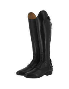 Equithème Black Lace-up Leather Boots 2