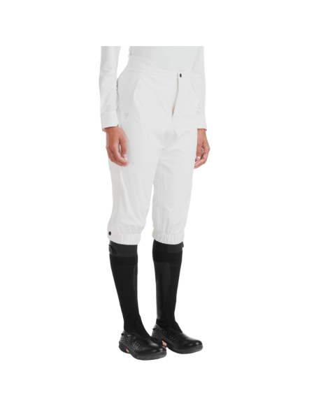 Pantalon Horse Pilot Raintech Blanc Femme
