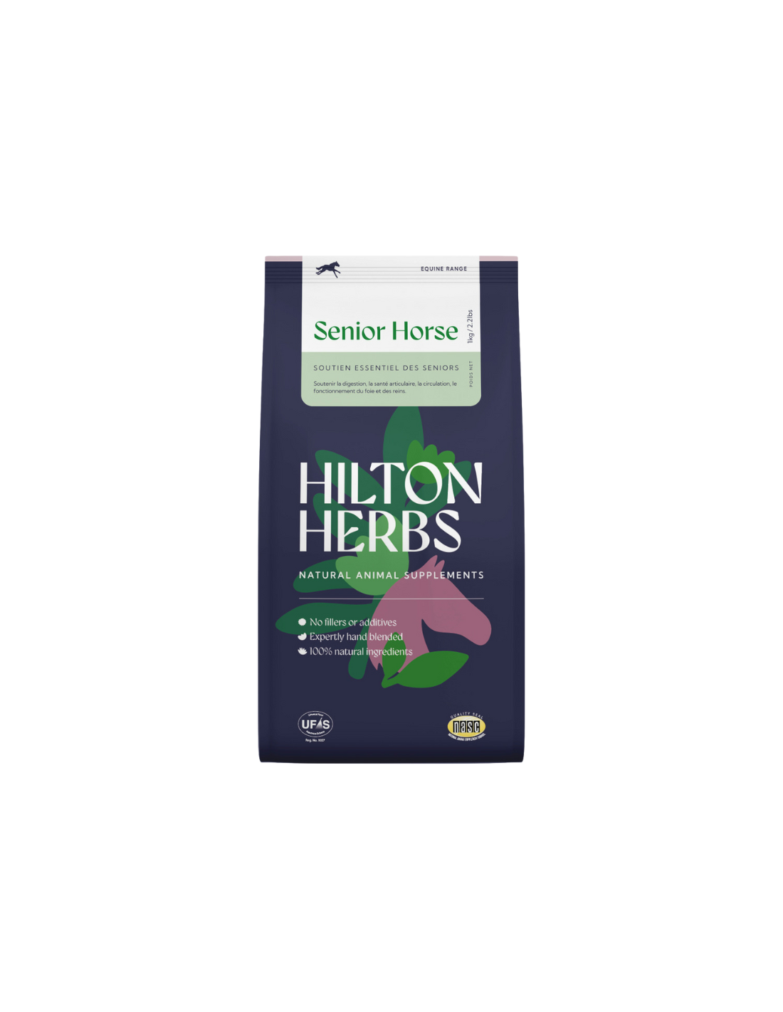 Hilton Herbs Senior Dog – Kräuter-Nahrungsergänzung Für ältere Hunde (125 G Pulver), Fördert Beweglichkeit & Vitalität
