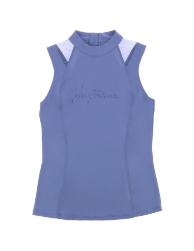 Polo Equithème Je T'aime Alba Noir