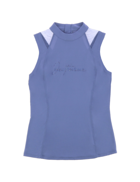 Polo Equithème Je T'aime Alba Violet