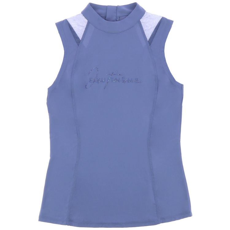 Polo Equithème Je T'aime Alba Violet