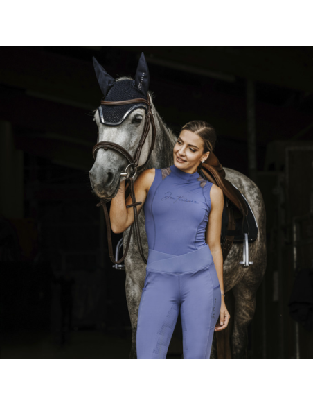Polo Equithème Je T'aime Alba Violet