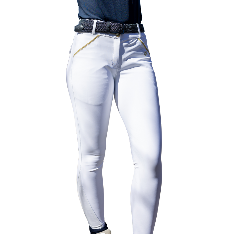 Pantalon Flags&Cup Catarina Blanc