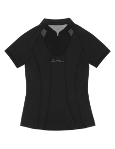 Polo Equithème Je T'aime Alice Noir 2