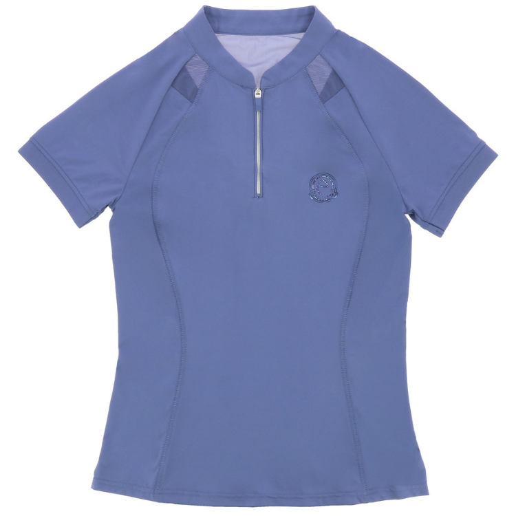 Polo Equithème Je T'aime Alice Violet