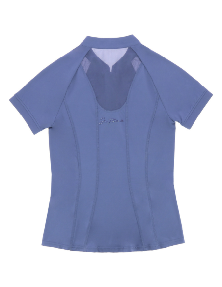 Polo Equithème Je T'aime Alice Violet