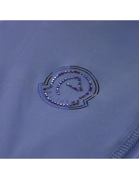 Polo Equithème Je T'aime Alice Violet