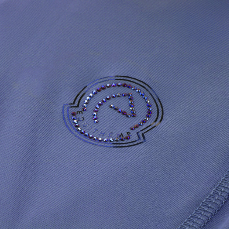 Polo Equithème Je T'aime Alice Violet