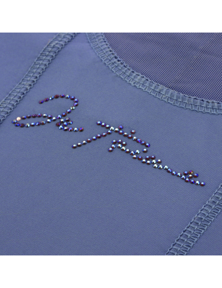Polo Equithème Je T'aime Alice Violet