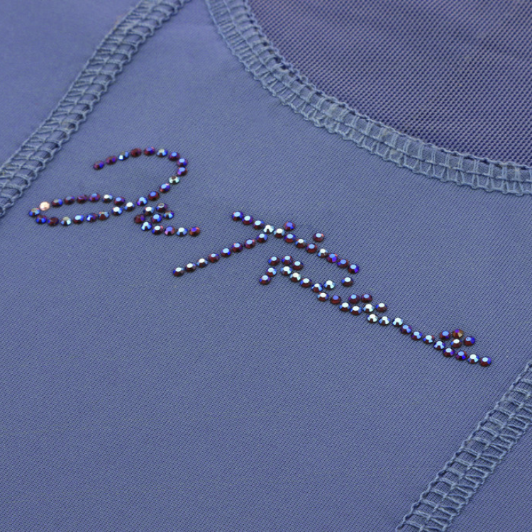 Polo Equithème Je T'aime Alice Violet
