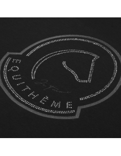 T-Shirt Equithème Je T'aime Rosalie Black 2