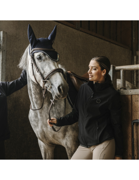 Blouson Equithème Je T'aime Dakota Noir