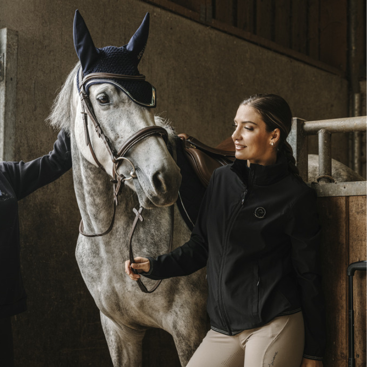 Blouson Equithème Je T'aime Dakota Noir