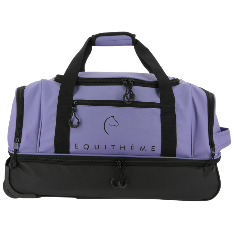 Sac À Roulettes Equithème Urban Lilas
