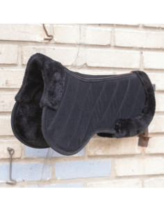 Paddock Half Pad Diagonal Black 2