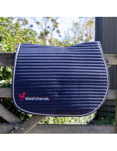Tapis De Selle West Cheval MARINE