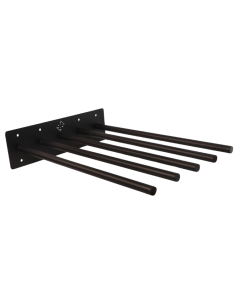 Porte-Tapis Grooming Deluxe 5 Pièces Noir