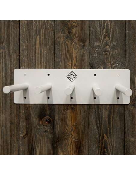 Porte-Tapis Grooming Deluxe 5 Pièces Argent