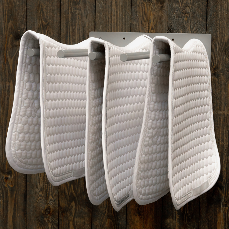 Porte-Tapis Grooming Deluxe 5 Pièces Argent