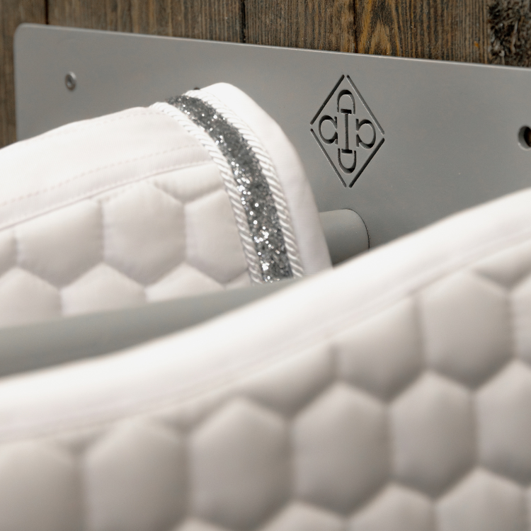 Porte-Tapis Grooming Deluxe 5 Pièces Argent